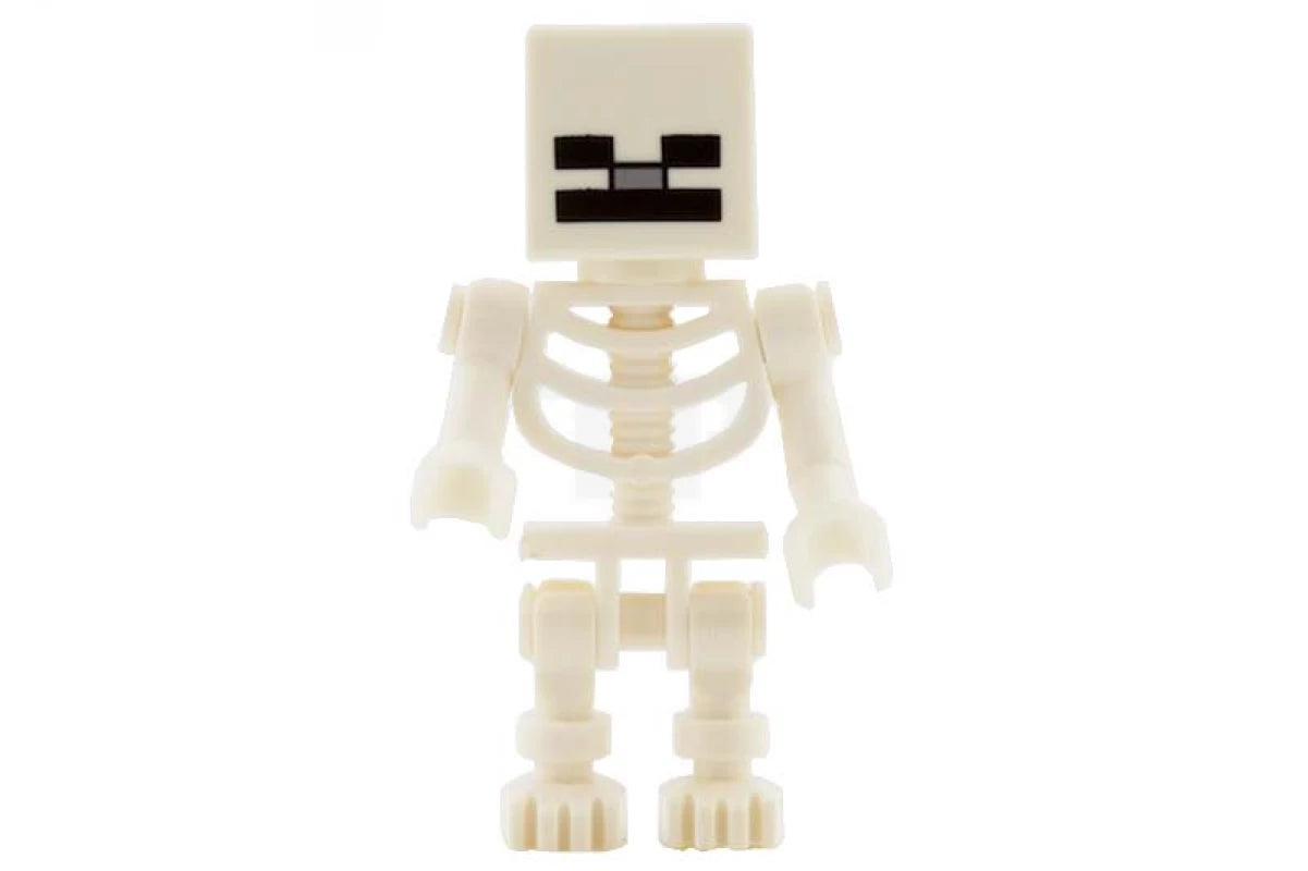 Skeleton Minecraft style