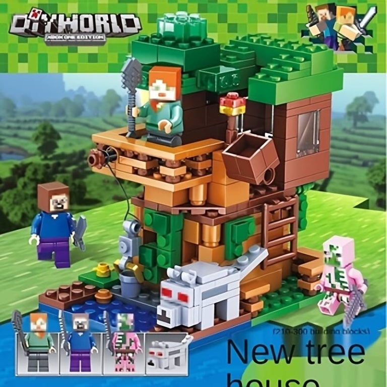 Minecraft tree house set