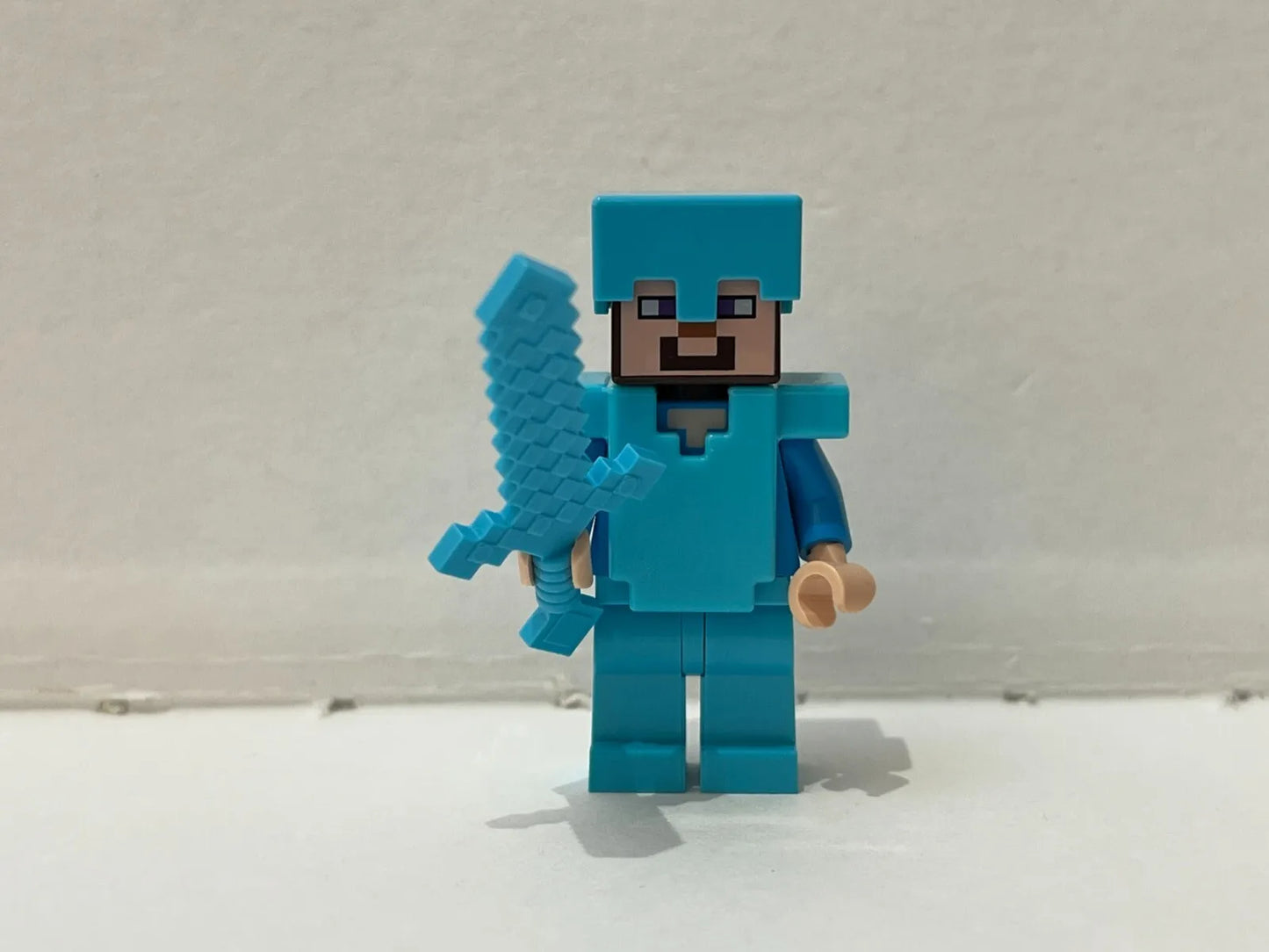STEVE IN FULL DIAMOND ARMOUR