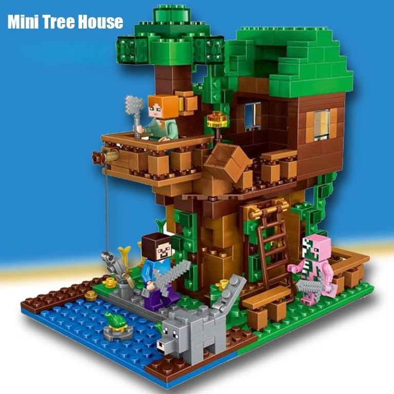 Minecraft tree house set