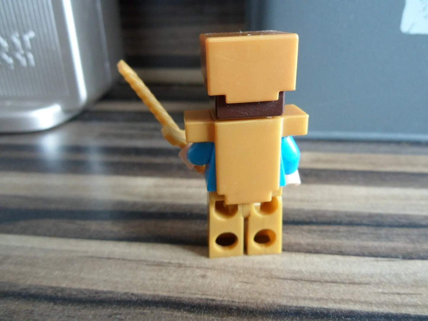 Gold Steve Armor Minifigure